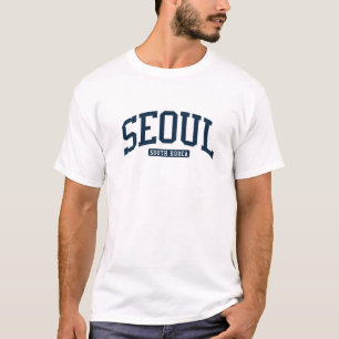 Zeemacht aan de Universiteit van Seoul South Korea T-shirt