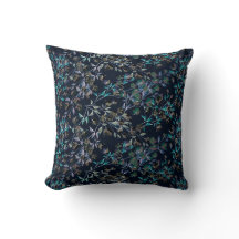  zeemacht blauw elegant Dainty Floral Pattern