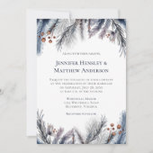 Zeemacht, Blauwe Grijs, Rusty Brown Botanical Kaart (Voorkant)