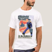 Zeemacht - een geweldige kans (US02294) T-shirt (Voorkant)