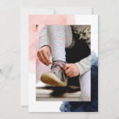 Zeemacht en Blush geometrische vierling van het le Kaart (Achterkant)