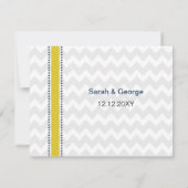 Zeemacht en geelstaarten RSVP kaartje (Achterkant)