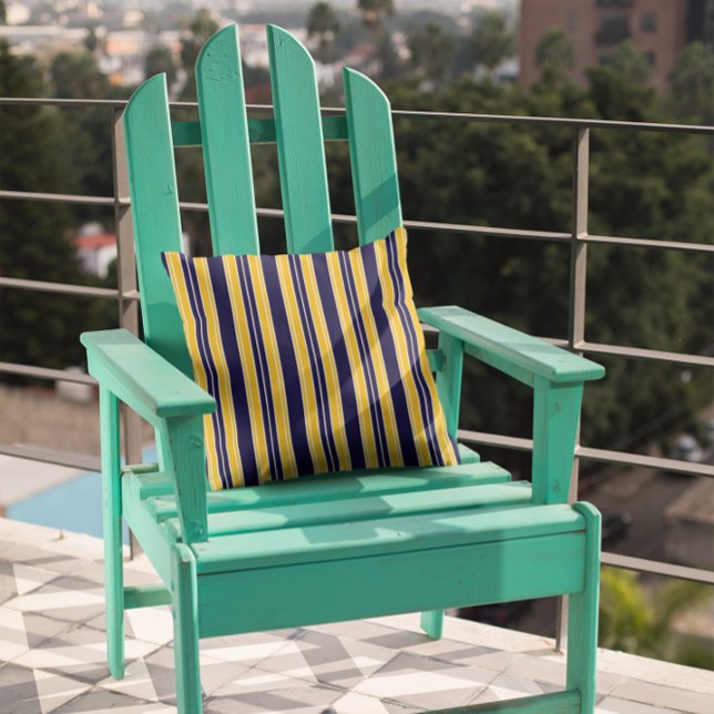 Zeemacht en gele strepen kussen (Creator heeft geüpload)