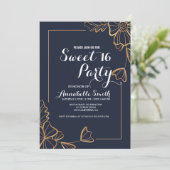 Zeemacht en gouden bloem 16 kaart (Staand voorkant)