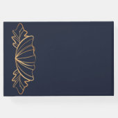 Zeemacht en gouden bloem gastenboek (Achterkant)