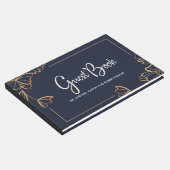 Zeemacht en gouden bloem gastenboek (Hoek)