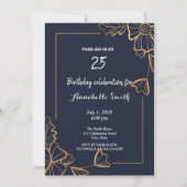 Zeemacht en gouden bloem kaart (Voorkant)