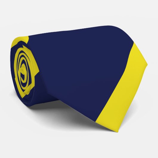 Zeemacht en maïskarakter stropdas (Opgerold)