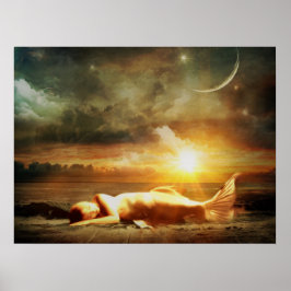 Zeemacht en oceaan poster