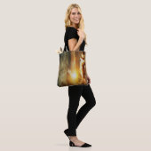 Zeemacht en oceaan tote bag (Op model)