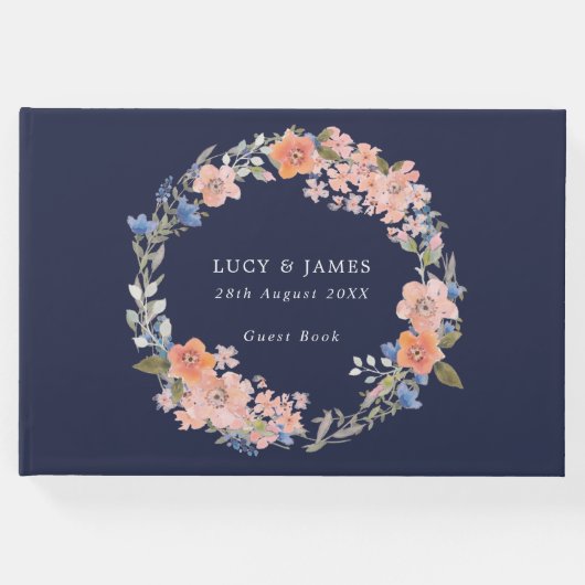 Zeemacht en pekelbos met grote weddenschappen gastenboek (Voorkant)