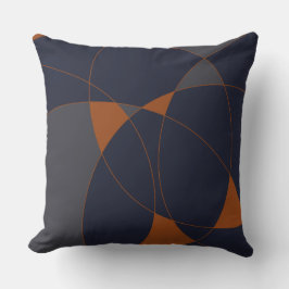 Zeemacht en roest abstract C Kussen