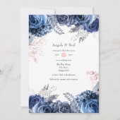 Zeemacht en roze met zilvervlies kaart (Voorkant)