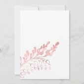 Zeemacht en roze met zilvervlies kaart (Achterkant)