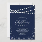 Zeemacht en wit | Kerst met tekenlicht Kaart (Voorkant)