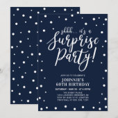 Zeemacht en wit | Verrassende geboortedag voor vol Kaart (Voorkant / Achterkant)