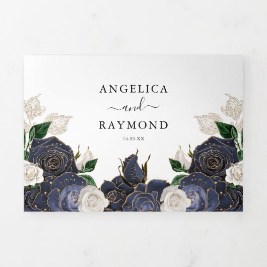 Zeemacht en without drieluik uitnodiging (Cover)