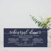 Zeemacht en witte kalligrafie kaart (Staand voorkant)