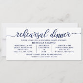 Zeemacht en witte kalligrafie kaart (Voorkant)