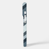 Zeemacht grijze stapjes Case-Mate iPhone case (Achterkant / Links)