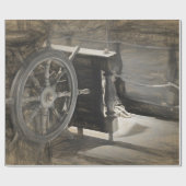  zeemacht in de Noordzee Cadeaupapier (Vlak)