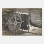 zeemacht in de Noordzee Inpakpapier Vel (Voorkant)