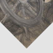  zeemacht in de Noordzee Tissuepapier (Detail)