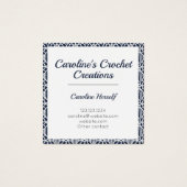 Zeemacht met Visitekaartje van witte haaklantaarn (Voorkant)