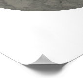 Zeemacht, mosterd, grijs, middeleeuwse moderne cir poster (Hoek)