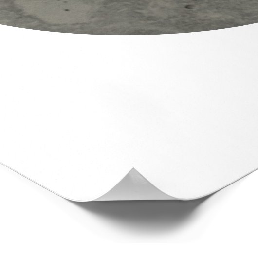 Zeemacht, mosterd, grijs, middeleeuwse moderne cir poster (Hoek)