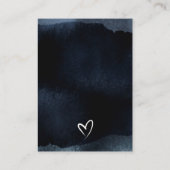 Zeemacht over het Baby shower van de moonluier Raf Informatiekaartje (Achterkant)