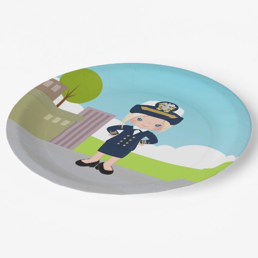 Zeemacht Papieren Bordje (Gekanteld)