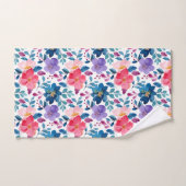 zeemacht roze Lila flessenpatroon Bad Handdoek (Handdoek)