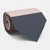 Zeemacht & Rust VIII Abstract Stropdas (Opgerold)