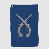 Zeemacht van de kruistocht golfhanddoek (Voorkant)