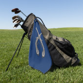 Zeemacht van de kruistocht golfhanddoek (Groen)