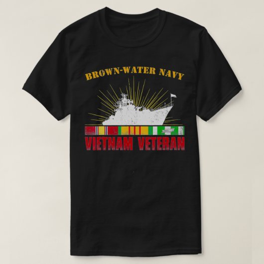 Zeemacht Vietnam Veteraan T-shirt (Design voorkant)