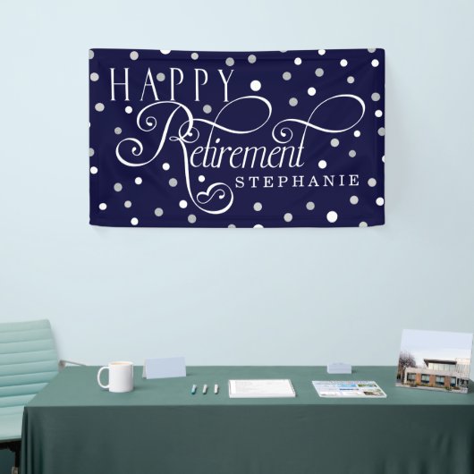 Zeemacht, zilver, wit, modern spandoek (Beurs)