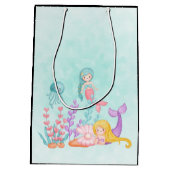 Zeemachtigen en kwallen onder de Waterverf Medi va Medium Cadeauzakje (Achterkant)