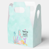 Zeemachtigen en kwallen onder de Waterverf van de Bedankdoosjes (Geopend)