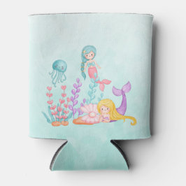 Zeemachtigen en kwallen onder de Waterverf van de  Blikjeskoeler