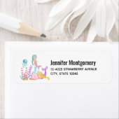 Zeemachtigen en kwallen onder de Waterverf van de Etiket (Insitu)