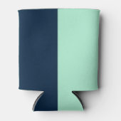 Zeeman Blauw en Mint Blikjeskoeler (Voorkant)