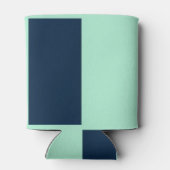 Zeeman Blauw en Mint Blikjeskoeler (Achterkant)