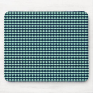 Zeeman Blauw en Mint Herhalend Diamantpatroon Muismat