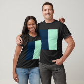 Zeeman Blauw en Mint T-shirt (Unisex)