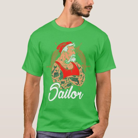 Zeeman kapitein zeiler t-shirt (Voorkant)