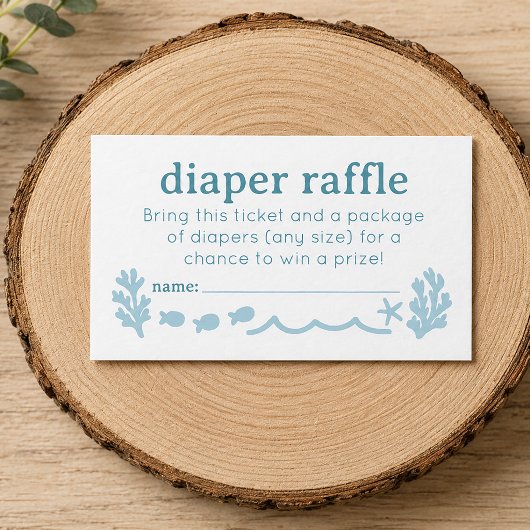 Zeeman Luiers Raffle  Informatiekaartje