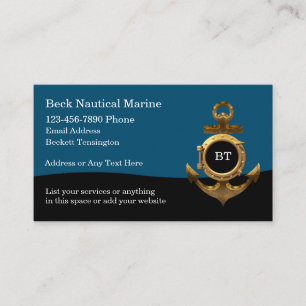 Zeeman Marine Thema Visitekaartjes
