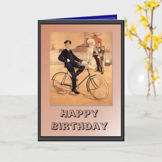 Zeeman op de fiets kaart (Gele Bloem)